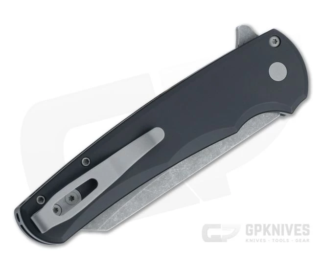 Protech Malibu Reverse Tanto GPK Exclusive Acid Washed 20CV Black Button Lock Flipper 5202 2 Protech Malibu Reverse Tanto GPK Exclusive Acid Washed 20CV Black Button Lock Flipper 5202 - Image 2
