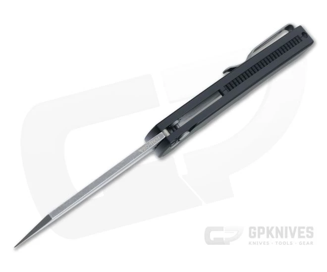 Protech Malibu Reverse Tanto GPK Exclusive Acid Washed 20CV Black Button Lock Flipper 5202 3 Protech Malibu Reverse Tanto GPK Exclusive Acid Washed 20CV Black Button Lock Flipper 5202 - Image 3