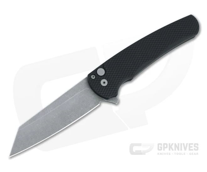 Protech Malibu Flipper Reverse Tanto GPK Exclusive Acid Wash 20CV Textured Black Folder 5205-AW 1 Protech Malibu Flipper Reverse Tanto GPK Exclusive Acid Wash 20CV Textured Black Folder 5205-AW