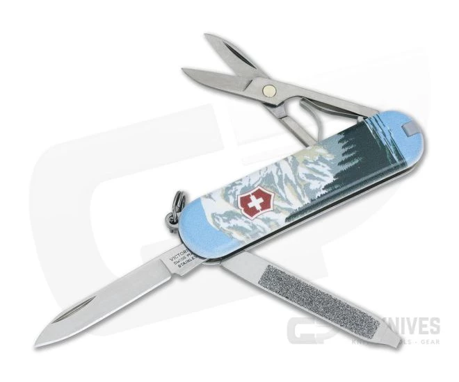 Victorinox Classic SD Mount Rainier National Park Swiss Army Knife Limited 2019 55482 1 Victorinox Classic SD Mount Rainier National Park Swiss Army Knife Limited 2019 55482