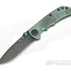 Spartan Harsey Folder Special Edition Green Compass Nichols Damascus