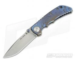 Spartan Harsey Folder Special Edition Blue Compass Stonewashed S35VN