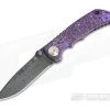 Spartan Harsey Folder Special Edition Purple Mayan Nichols Damascus