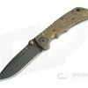 Spartan Harsey Folder Special Edition Bronze Mayan Black Stones PVD S35VN