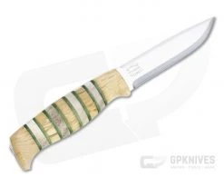 Helle Knives SE 2022 Limited Edition Stacked Antler Curly Birch Fixed Blade Knife -Limited Edition Knives Sales 2022 684 se 3