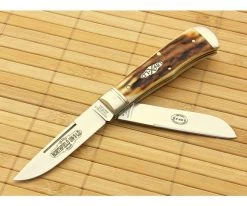 Limited Edition Knives Sales 2022 22 Northfield UN-X-LD #73 Scout Trapper Burnt Stag Serialized