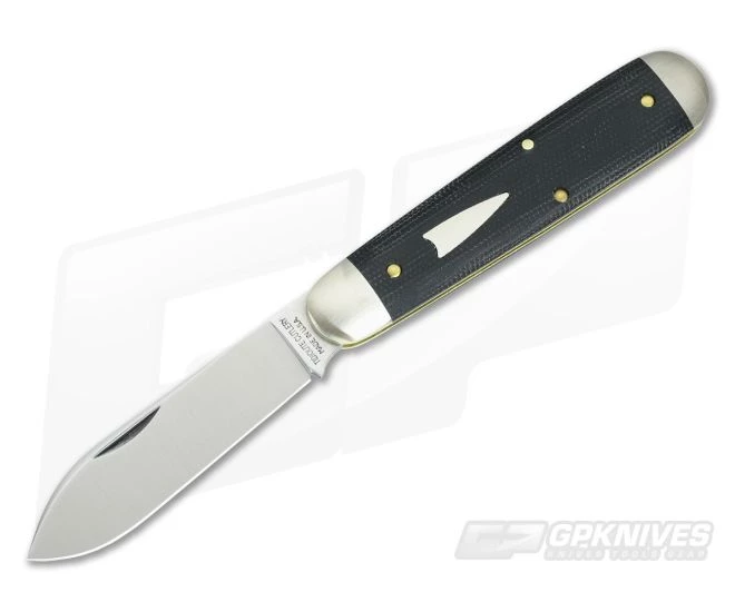 Tidioute Cutlery #78 American Jack SFO Black Canvas Micarta 1 Tidioute Cutlery #78 American Jack SFO Black Canvas Micarta