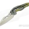 WE Knives Arrakis Isham 906C Flipper Gray Gold Titanium Satin M390