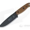 TOPS BAJA 4.5 Reserve Edition Tan Canvas Micarta Fixed Blade Knife