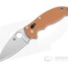 Spyderco Manix 2 Sprint REX 45 Burnt Orange G10 C101GPBORE2