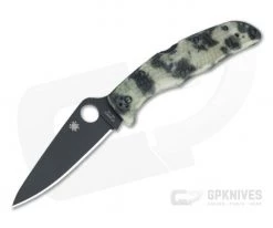 Spyderco Endura 4 Limited Glow-In-the-Dark Zome FRN Black TiCN VG10 C10ZFPGITDBK