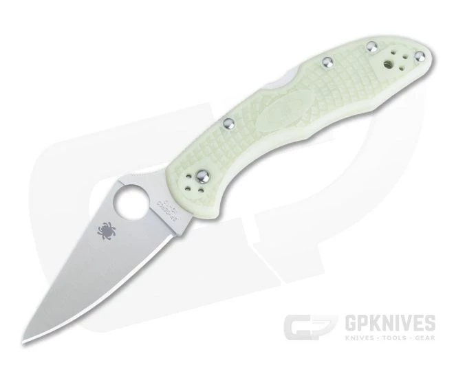 Spyderco Delica 4 Limited Glow-In-The-Dark FRN C11FPGITD 1 Spyderco Delica 4 Limited Glow-In-The-Dark FRN C11FPGITD