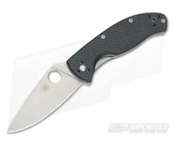 Spyderco Tenacious Carbon Fiber/G10 Satin Plain C122CFP