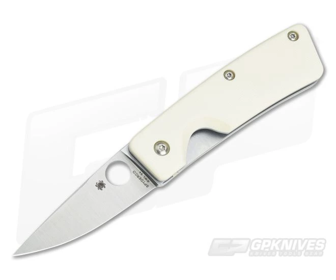 Spyderco Lil’ Nilakka Flash Batch Ivory G10 C221GPWH 1 Spyderco Lil’ Nilakka Flash Batch Ivory G10 C221GPWH