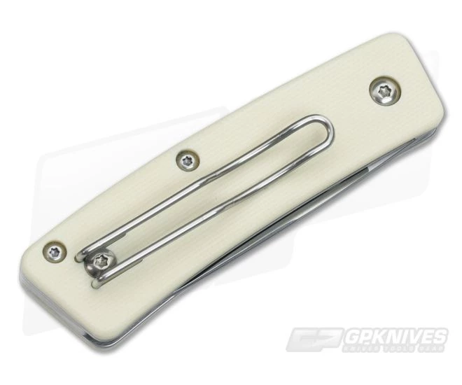 Spyderco Lil’ Nilakka Flash Batch Ivory G10 C221GPWH 2 Spyderco Lil’ Nilakka Flash Batch Ivory G10 C221GPWH - Image 2