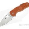 Spyderco Native 5 Lightweight Sprint Burnt Orange FRN CPM REX 45 C41PBORE5