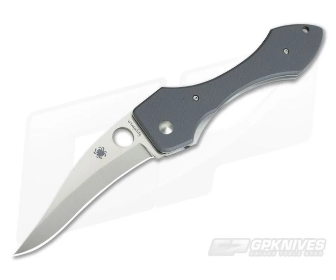 Spyderco Shabaria Gray G10 Sprint Run C59GGYP 1 Spyderco Shabaria Gray G10 Sprint Run C59GGYP
