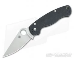 Spyderco ParaMilitary 2 Limited 52100 Carbon Fiber C81CF52100P2