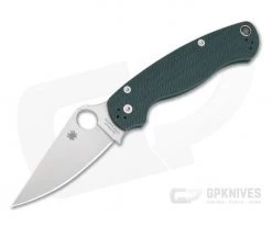 Spyderco ParaMilitary 2 Sprint Diamond Arc Forest Green G10 CPM S45VN C81GPFGR2