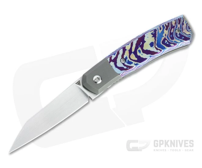 Suprlativ Knives Canibl Mokuti #13 Front Flipper Blade Show 2022 Satin M390 Folder 1 Suprlativ Knives Canibl Mokuti #13 Front Flipper Blade Show 2022 Satin M390 Folder