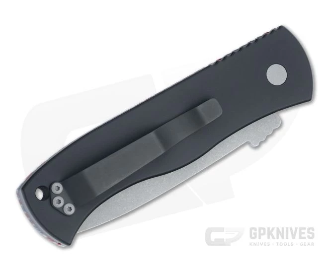 Protech Emerson CQC-7 Gray Tanto Americana Ridgeback G-carta Top Automatic Knife CQC7-M-06 2 Protech Emerson CQC-7 Gray Tanto Americana Ridgeback G-carta Top Automatic Knife CQC7-M-06 - Image 2