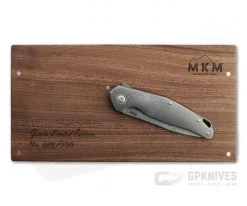 MKM Anso Goccia Flipper Limited #025 Damasteel Titanium Liner Lock Folder GC-D -Limited Edition Knives Sales 2022 gc d 025 4