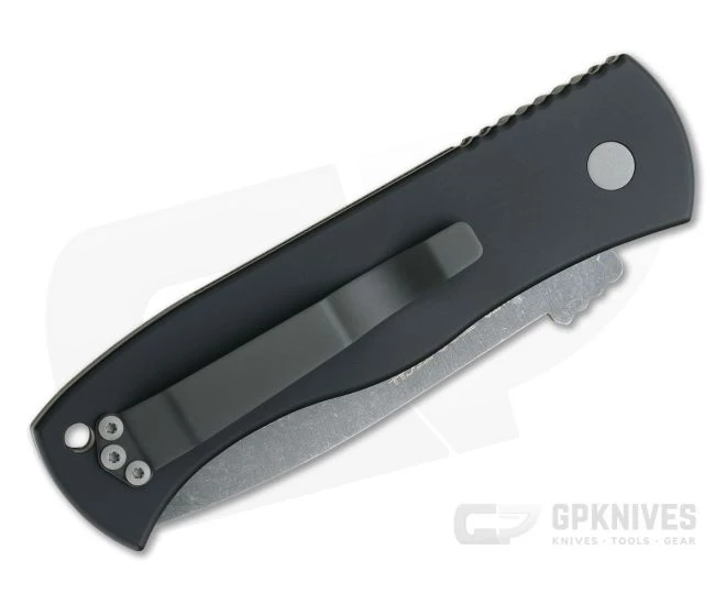 Protech Emerson GPK Exclusive CQC-7 Acid Wash Tanto Point Textured Micarta Top Automatic Knife GP-CQC7-T2 2 Protech Emerson GPK Exclusive CQC-7 Acid Wash Tanto Point Textured Micarta Top Automatic Knife GP-CQC7-T2 - Image 2