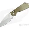 Protech GPKnives Exclusive Strider SnG Green Micarta Top Stonewashed Blade Automatic Knife GP-SNG-01