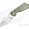 Protech GPKnives Exclusive Strider SnG Green Micarta Compound Ground Mirror Polished Automatic Knife