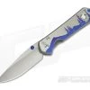 Chris Reeve Large Sebenza 21 "Night Sky" w/Mother of Pearl Cabochon Unique Graphic 1112-009