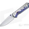 Chris Reeve Large Sebenza 21 "Night Sky" Shooting Star w/MOP Unique Graphic 1112-015