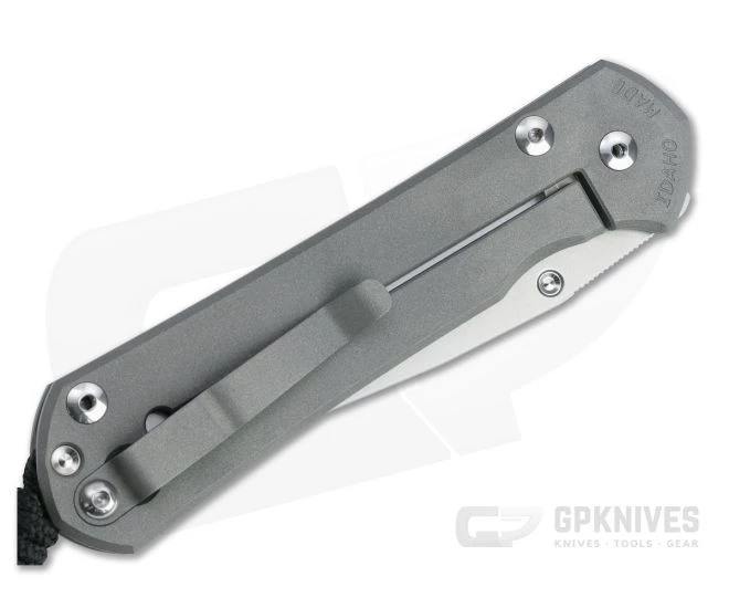 Chris Reeve Large Sebenza 31 S45VN Unique Graphic Titanium Folding Knife 007 2 Chris Reeve Large Sebenza 31 S45VN Unique Graphic Titanium Folding Knife 007 - Image 2