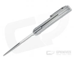 Pena Knives X-Series Lanny's Clip Front Flipper Satin M390 Jigged Titanium -Limited Edition Knives Sales 2022 lcff ti 3