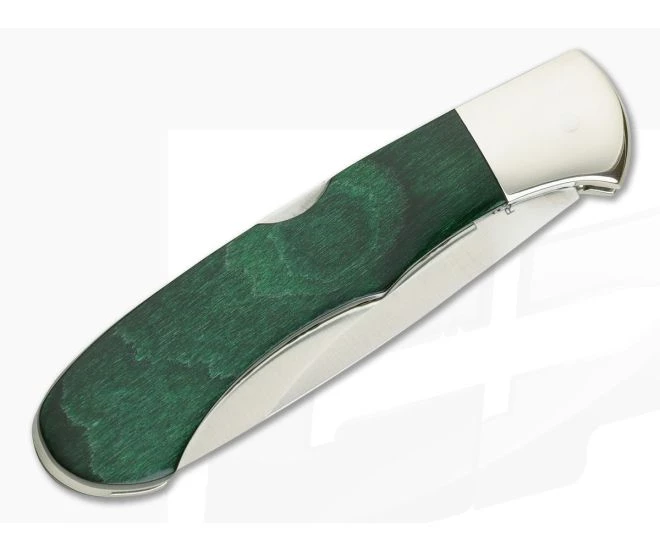Remington 2019 Bullet Knife Green Wood Handle 420HC Blade R50032 2 Remington 2019 Bullet Knife Green Wood Handle 420HC Blade R50032 - Image 2