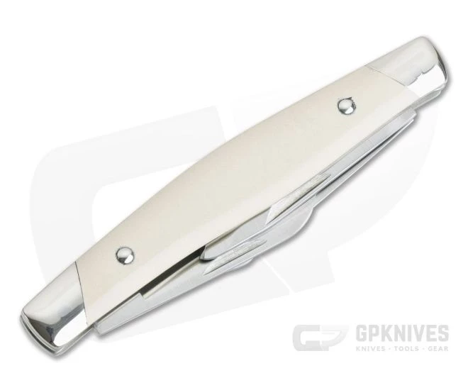 Remington 2020 Stockman Bullet Knife Limited Ivory Paper Micarta Handle 420HC Blade R50037 2 Remington 2020 Stockman Bullet Knife Limited Ivory Paper Micarta Handle 420HC Blade R50037 - Image 2