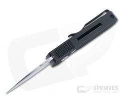 Protech Runt 5 Wharncliffe Hand Ground Mirror CPM-20CV Black Textured Aluminum Automatic R5108 -Limited Edition Knives Sales 2022 r5108 3