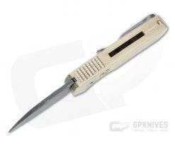 Protech Runt 5 Custom LTD Wharncliffe Vegas Forge Damascus Aluminum Bronze Automatic R5110-D -Limited Edition Knives Sales 2022 r5110 d 3