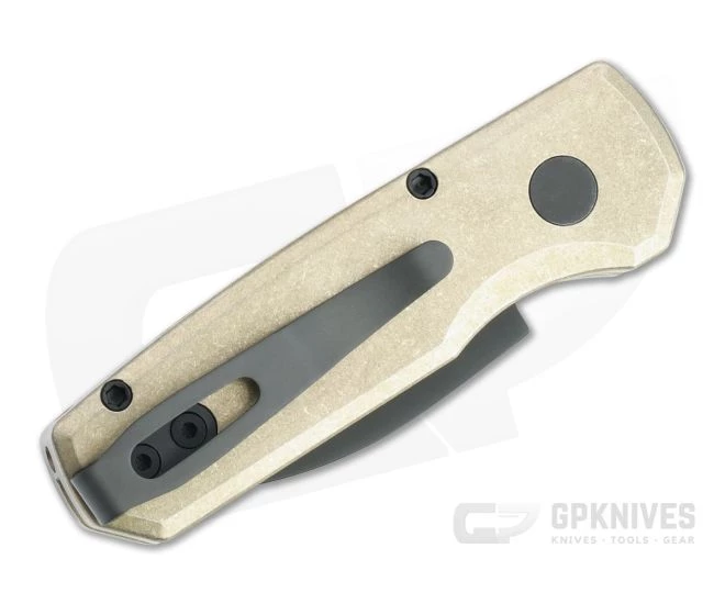 Protech Runt 5 Wharncliffe DLC 20CV Bronze Aluminum Automatic R5112 2 Protech Runt 5 Wharncliffe DLC 20CV Bronze Aluminum Automatic R5112 - Image 2