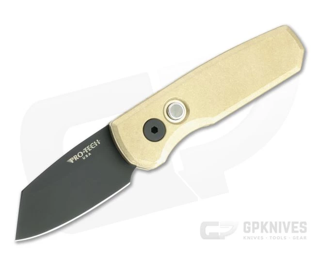 Protech Runt 5 LTD Reverse Tanto Black DLC 20CV Bronze Aluminum Automatic R5212 1 Protech Runt 5 LTD Reverse Tanto Black DLC 20CV Bronze Aluminum Automatic R5212
