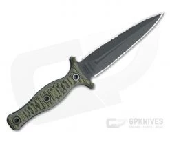 RMJ Tactical Raider Dagger LTD Textured Black 3V Dirty Olive G10 Fixed Blade 5 RMJ Tactical Raider Dagger LTD Textured Black 3V Dirty Olive G10 Fixed Blade -Limited Edition Knives Sales 2022 rd bt do 3