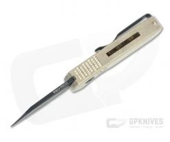 Protech Runt 5 Prototype Reverse Tanto Hand Ground Black DLC CPM-20CV Aluminum Bronze Automatic 5 Protech Runt 5 Prototype Reverse Tanto Hand Ground Black DLC CPM-20CV Aluminum Bronze Automatic -Limited Edition Knives Sales 2022 runt 5 proto 3