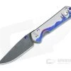 Chris Reeve Small Sebenza 21 Nichols Damascus Night Sky with Mother of Pearl