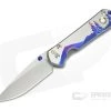 Chris Reeve Small Sebenza 21 Night Sky with Mother of Pearl Cabochon 1112-014