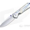 Chris Reeve Small Sebenza 31 S45VN Unique Graphic Titanium Folding Knife 005