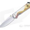 Chris Reeve Small Sebenza 31 S45VN Citrine "Morning Sun" Unique Graphic Folder 007