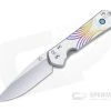 Chris Reeve Small Sebenza 31 S45VN Triple Mosaic Opal Unique Graphic Folder 013