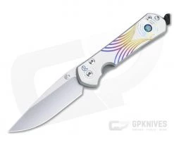Chris Reeve Small Sebenza 31 S45VN Triple Mosaic Opal Unique Graphic Folder 013