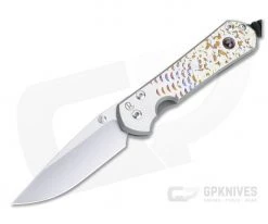Chris Reeve Small Sebenza 31 S45VN Almandine Unique Graphic Folder 015