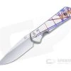Chris Reeve Small Sebenza 31 S45VN Almandine Unique Graphic Folder 016