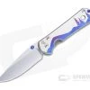 Chris Reeve Small Sebenza 31 S45VN MOP "Night Sky" Unique Graphic Folder 034